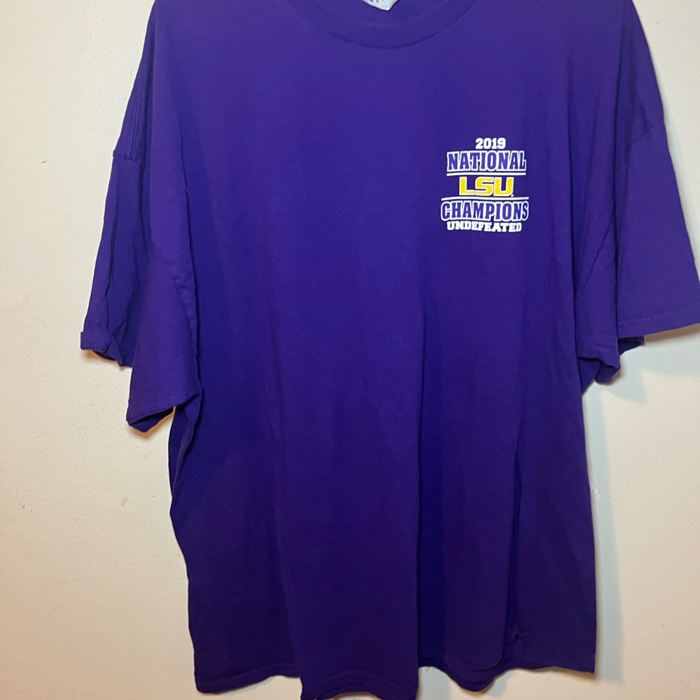 Gildan Purple National Champions Men's Tee